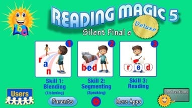 READING MAGIC 5-Silent Final e Words Image