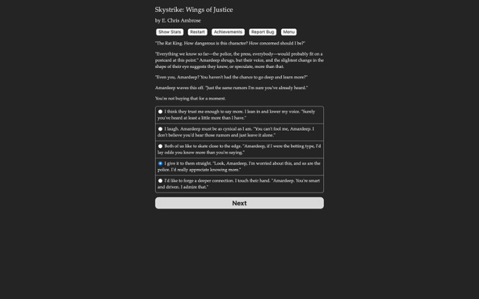 Skystrike: Wings of Justice screenshot