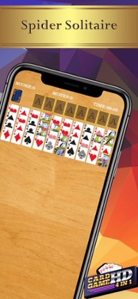 Solitaire Card Games 4 in 1 HD screenshot