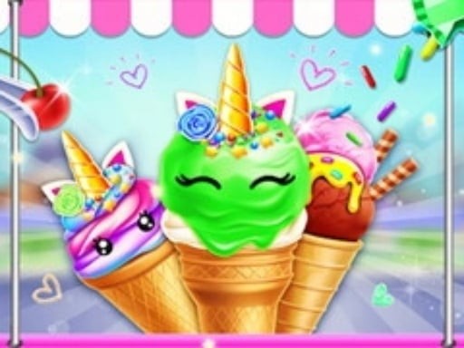 Games like Unicorn Ice Cream Cone Maker