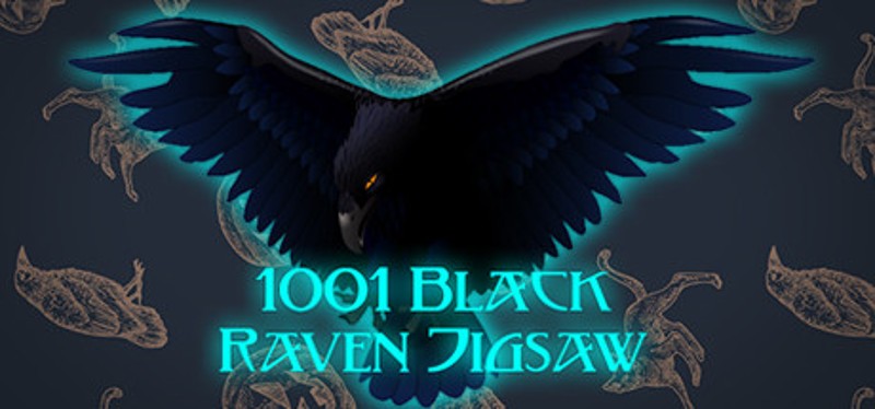 1001 Black Raven Jigsaw Image