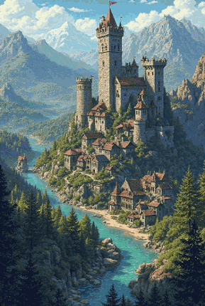 200 Fantasy Backgrounds Pack – Epic Medieval & RPG Environments Image