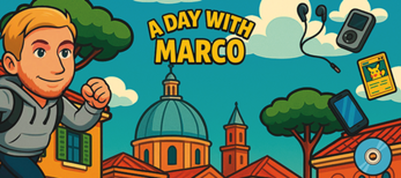 A day with Marco - Gameboy Adventure Game screenshot