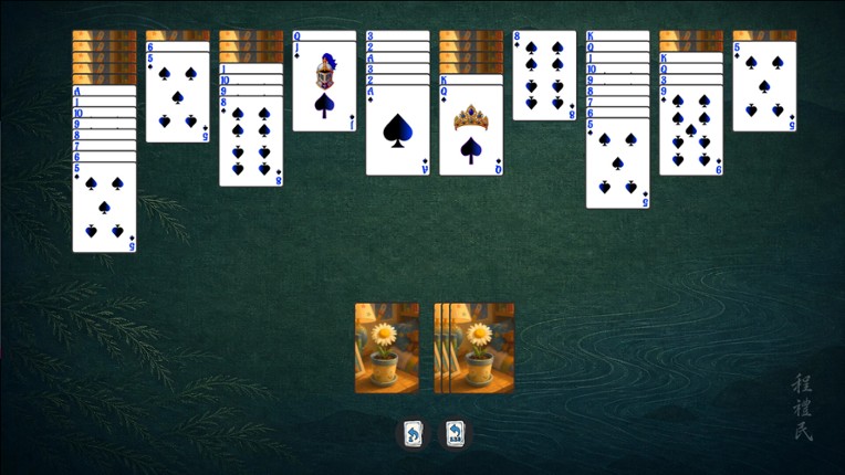 Deck-A-Doodle Solitaire Image