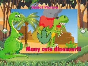 Dinoland : dinosaur life jigsaw puzzle Image