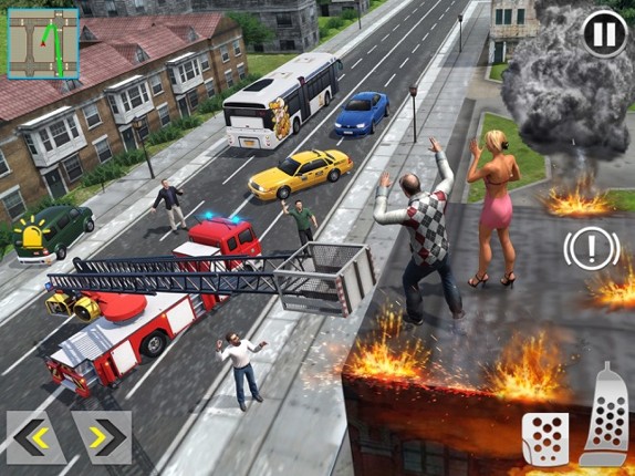 Firefighter Vehicles Rescue 3D screenshot