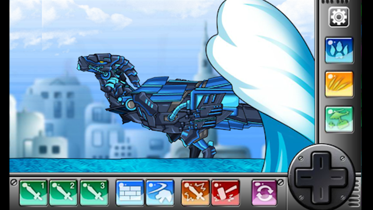 Dino Robot - Ninja Parasau screenshot