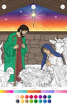 Aesthetic Bible: Coloring Book screenshot