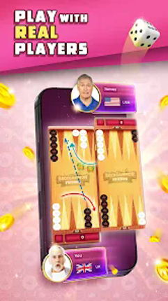 Backgammon Friends Online screenshot