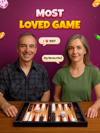 Backgammon Friends Online screenshot