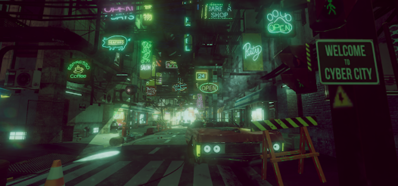 VR Cyberpunk City Image