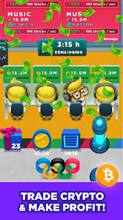 Crypto Miner: Bitcoin Factory screenshot