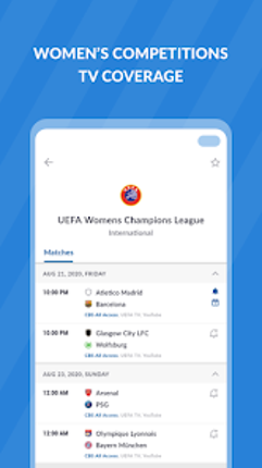 Live Soccer TV: Scores & Stats Image