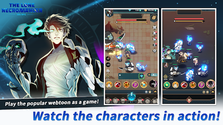 The Lone Necromancer: Idle RPG Image