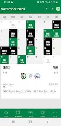 Boston Celtics screenshot