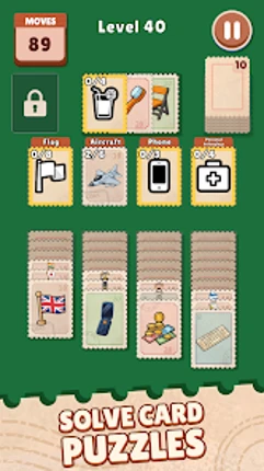 Stamp Solitaire: Card Matching Image