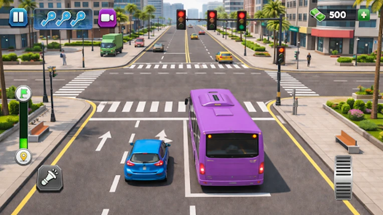 Bus Driving Simulator Game 3d screenshot