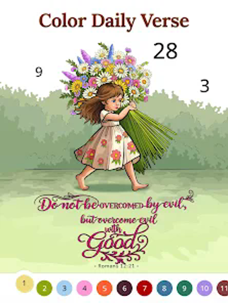 Bible Coloring Paint By Number screenshot