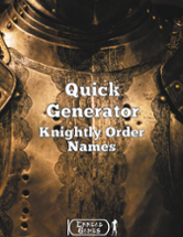 Quick Generator Knightly Order Names Image