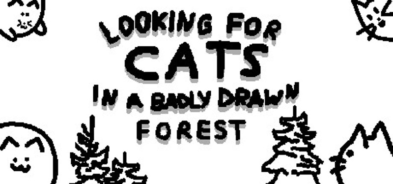 Looking For Cats In a Badly Drawn Forest Image