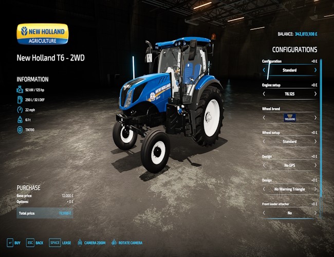 Games like New Holland T6 2WD