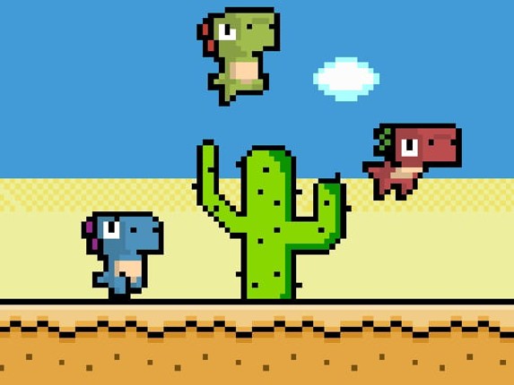 Pixel Dino Run Game Cover