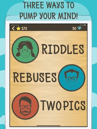 Riddles, Rebuses and Two Pics screenshot