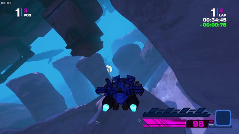 AguaBlitz: Alien Racer screenshot