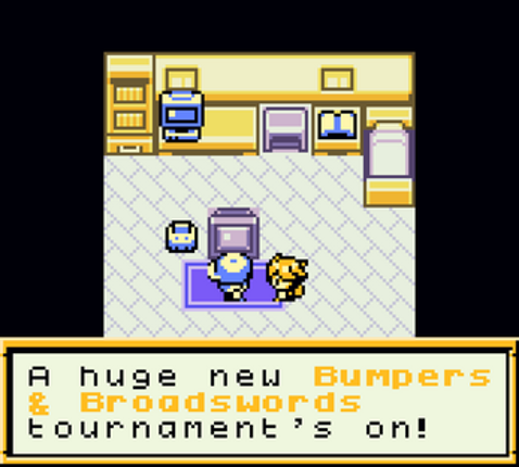 BUMPERS & BROADSWORDS MINI [GBC] screenshot