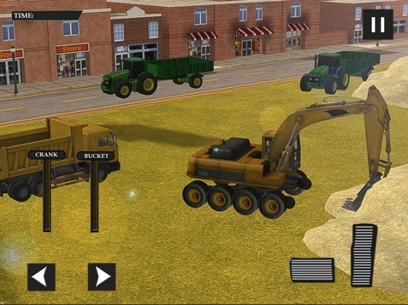 Construction Truck Hill Sim 3d Image