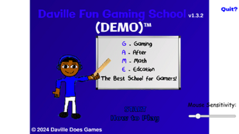 Daville Fun Gaming School (DEMO)™ screenshot