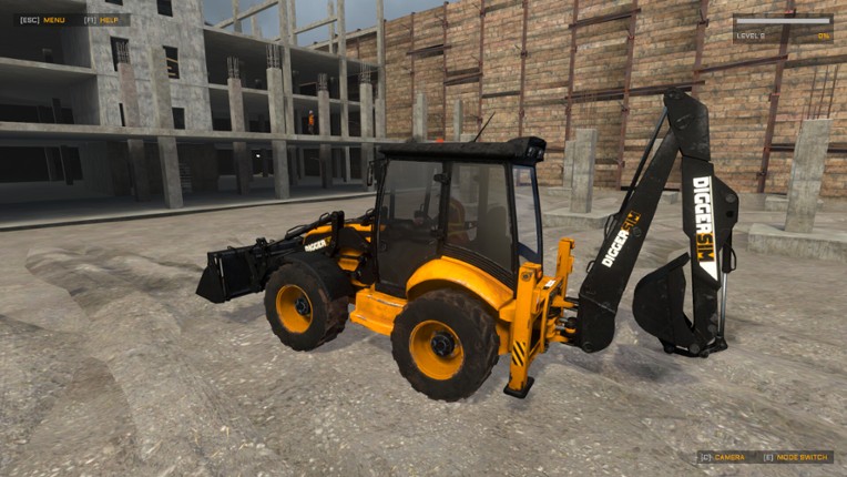 DiggerSim Excavator Simulator screenshot