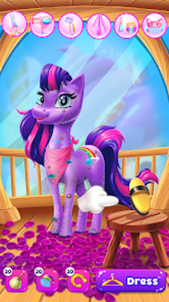 Magical Unicorn Candy World Image