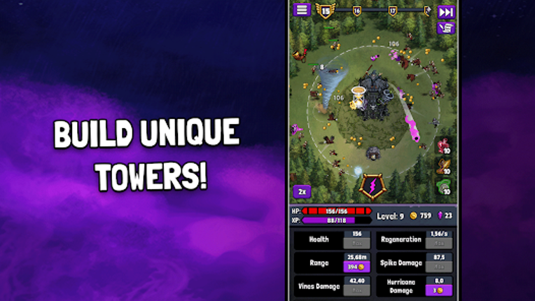 Evil Tower - Idle Defense TD screenshot