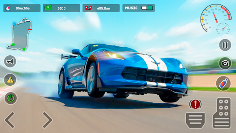 TurboX: Moto & Car Racing Game Image