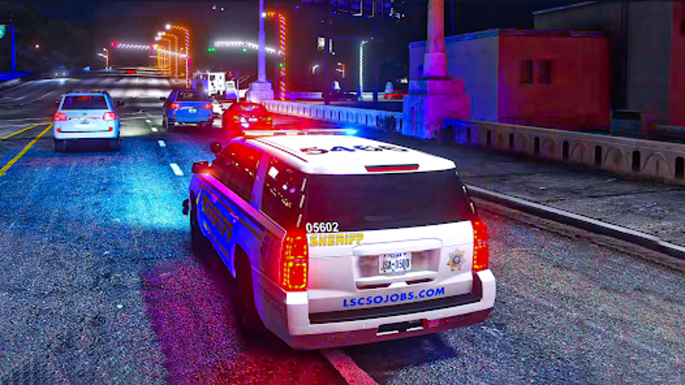 Police Car Game Car Parking 3D Image