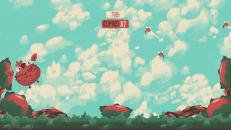 Big Red Chicken Image