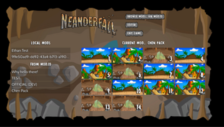 Neanderfall (GMTK Jam 2020) screenshot