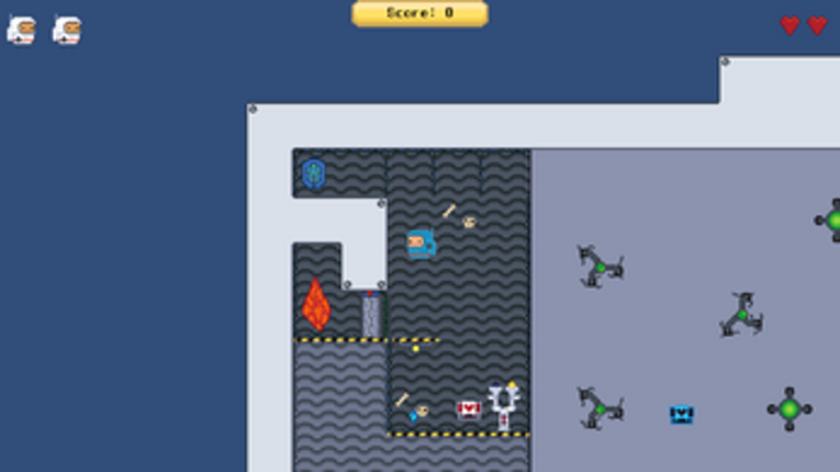 Space-Man Adventures (2D Platformer Project) screenshot
