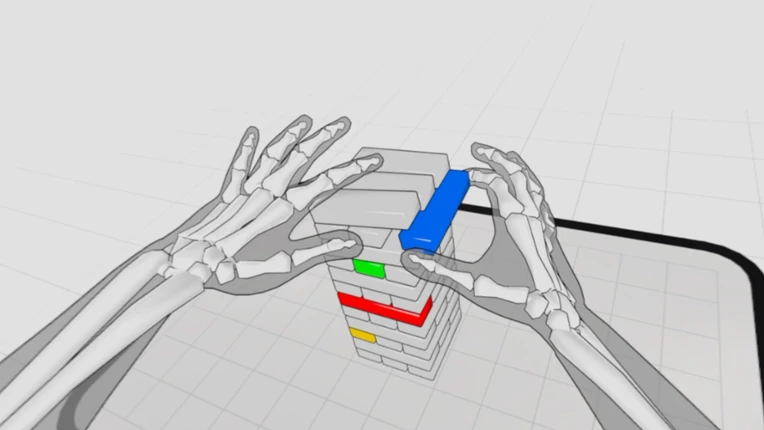 Hand Physics Lab screenshot