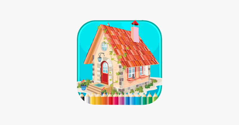 House Coloring Book - Activities for Kid Image