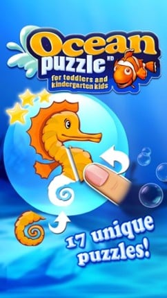 Ocean puzzle HD with colorful sea animals and fish screenshot