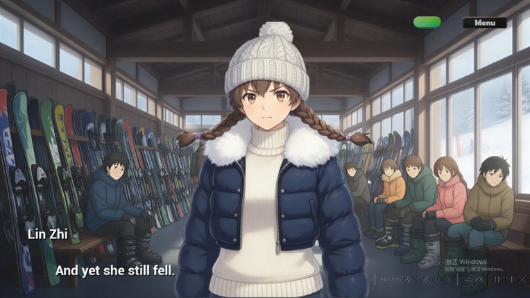 Olympic Snow Girl screenshot