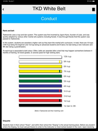 The Taekwondo White Belt screenshot