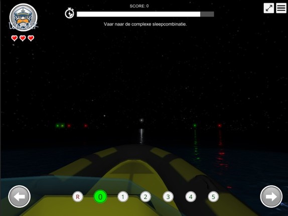 Vaarbewijs Lichten screenshot