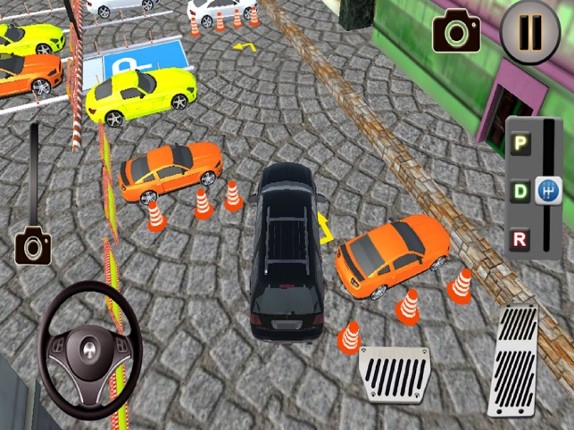 4x4 Prado Parking In City Image