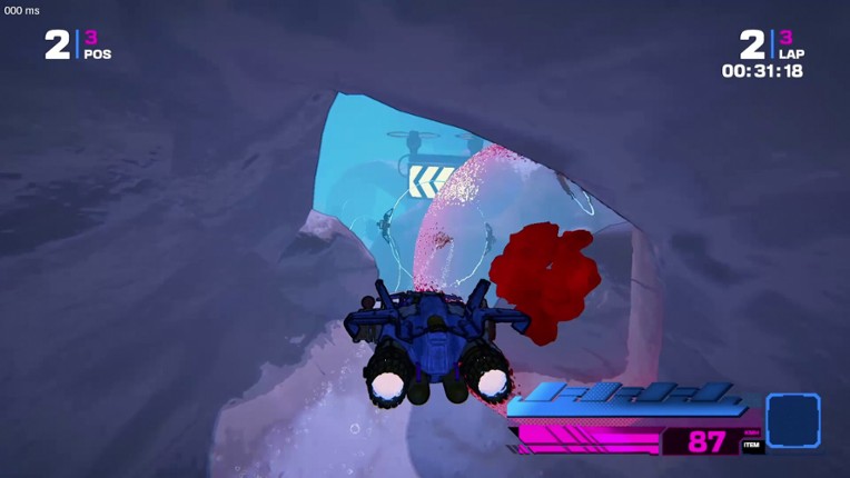 AguaBlitz: Alien Racer screenshot