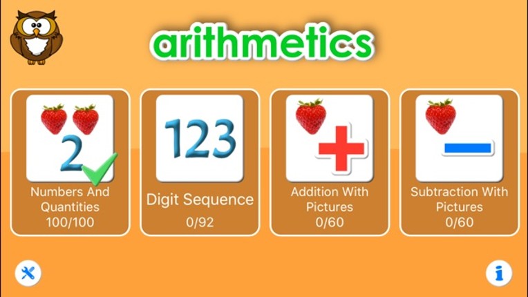 Arithmetics Pro For Preschoolers screenshot