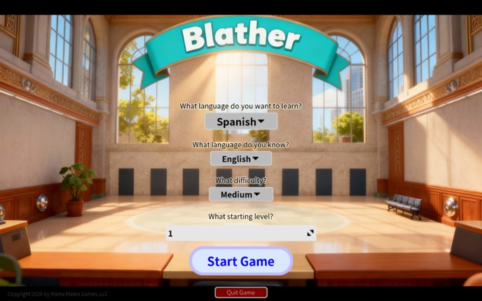 Blather screenshot