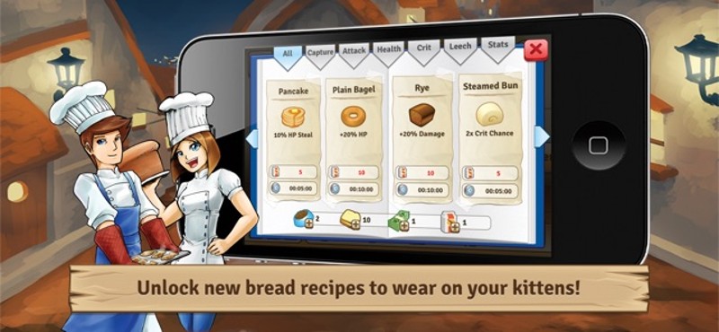 Bread Kittens screenshot